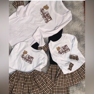 Set Of Three Thanksgiving Outfit